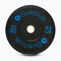Диски бамперні олімпійські Sveltus Training Olympic Disc 20 кг black
