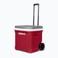 Холодильник туристичний Igloo Latitude 60 Roller 56 л industrial red/ meteorite 10