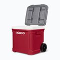 Холодильник туристичний Igloo Latitude 60 Roller 56 л industrial red/ meteorite 12