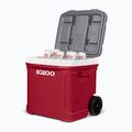Холодильник туристичний Igloo Latitude 60 Roller 56 л industrial red/ meteorite 15