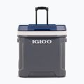 Холодильник туристичний Igloo Maxcold Latitude 62 Qt Roller 59 л carbonite/ aegean sea