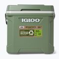 Туристичний холодильник Igloo Ecocool Latitude 30 еко сірий/ вінтажний зелений/чорний 5
