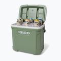 Туристичний холодильник Igloo Ecocool Latitude 30 еко сірий/ вінтажний зелений/чорний 6