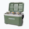 Холодильник туристичний Igloo Ecocool Latitude 52 Qt 49 л vintage green 9