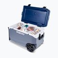 Холодильник туристичний Igloo Maxcold Latitude 90 Qt Roller 85 л carbonite/aegean sea 9