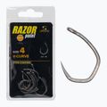 Гачки Carp Spirit V-Curve Barbless сірі ACS350096 3