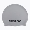 Шапочка для плавання arena Classic Silicone silver/black