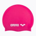 Шапочка для плавання дитяча arena Classic Silicone Jr fuchsia/white