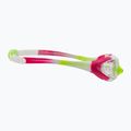 Окуляри для плавання дитячі arena Spider lime fuchsia/white clear 3