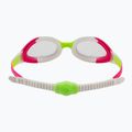 Окуляри для плавання дитячі arena Spider lime fuchsia/white clear 5