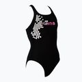 Купальник суцільний дитячий Arena  Cell One Piece L black/fresia rose 5