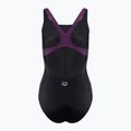 Купальник суцільний жіночий Arena Isla One Piece black/plum/fresia rose 2