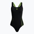 Купальник суцільний жіночий Arena Shadow One Piece black/leaf