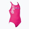 Купальник суцільний дитячий Arena  Cell One Piece L fresia rose/pix blue 5
