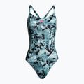Купальник суцільний жіночий Arena Glitch One Piece L black/fresia rose