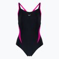 Купальник суцільний жіночий Arena Agate Strap Back One Piece black/rose violet