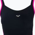 Купальник суцільний жіночий Arena Agate Strap Back One Piece black/rose violet 3