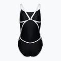 Купальник суцільний жіночий Arena Team Stripe Super Fly Back One Piece black/white 2