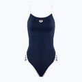 Купальник суцільний жіночий Arena Team Stripe Super Fly Back One Piece navy/white