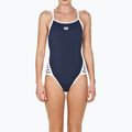 Купальник суцільний жіночий Arena Team Stripe Super Fly Back One Piece navy/white 5