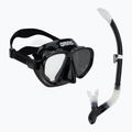Набір для снорклінгу arena Premium Snorkeling Set black/clear/black