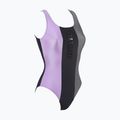Купальник суцільний жіночий Arena Just O Back One Piece shark/black/provenza 4