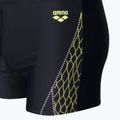 Плавки чоловічі Arena Twist Short black/soft green 3