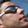 Окуляри для плавання Arena Air-Speed Mirror срібло/золото 7