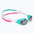 Окуляри для плавання Arena Air-Speed Mirror сріблясті / бірюзові / мульти