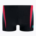 Плавки чоловічі Arena Threefold Short black/black/anguria