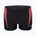 Плавки чоловічі Arena Threefold Short black/black/anguria 4