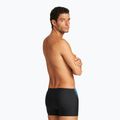 Плавки чоловічі Arena Threefold Short black/black/anguria 7