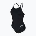 Купальник суцільний жіночий Arena Team Light Drop Solid black/white 3