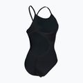 Купальник суцільний жіночий Arena Team Light Drop Solid black/white 4