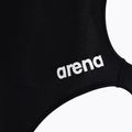 Суцільний дитячий злитий купальник Arena Team Challenge чорно-білий 3