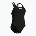 Жіночий суцільний купальник arena Team Swim Pro Solid black/white 3