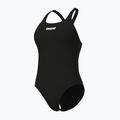 Жіночий суцільний купальник arena Team Swim Pro Solid black/white 4