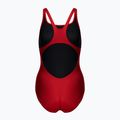 Купальник суцільний жіночий Arena Team Swim Pro Solid red/white 2