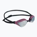 Окуляри для плавання Arena Cobra Core Swipe Mirror silver/red wine
