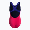 Купальник суцільний дитячий Arena Biglogo Swim Pro Back One Piece freak rose/neon blue 2