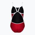 Купальник суцільний жіночий Arena Icons Super Fly Back Solid red/white 2