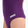 Купальник суцільний жіночий Arena Team Light Drop Solid plum/white 9