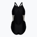 Купальник суцільний жіночий Arena Icons Fast Back Panel asphalt/black/white/black 2