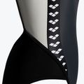 Купальник суцільний жіночий Arena Icons Fast Back Panel asphalt/black/white/black 4