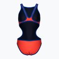 Купальник суцільний жіночий Arena One Biglogo One Piece floreale/neon blue 2