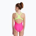 Купальник суцільний дитячий Arena  Swim Pro Back Logo freak rose/soft green 7