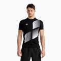 Футболка Arena Team Logo black/white/blue diamond 2