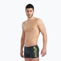 Плавки чоловічі Arena Optimal Short asphalt/soft green 7