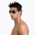 Окуляри для плавання Arena Air Bold Swim димчасті/темно-оливкові/чорні 16
