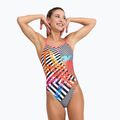 Купальник суцільний жіночий Arena Crazy Octopus Swimsuit Lace Back black 4